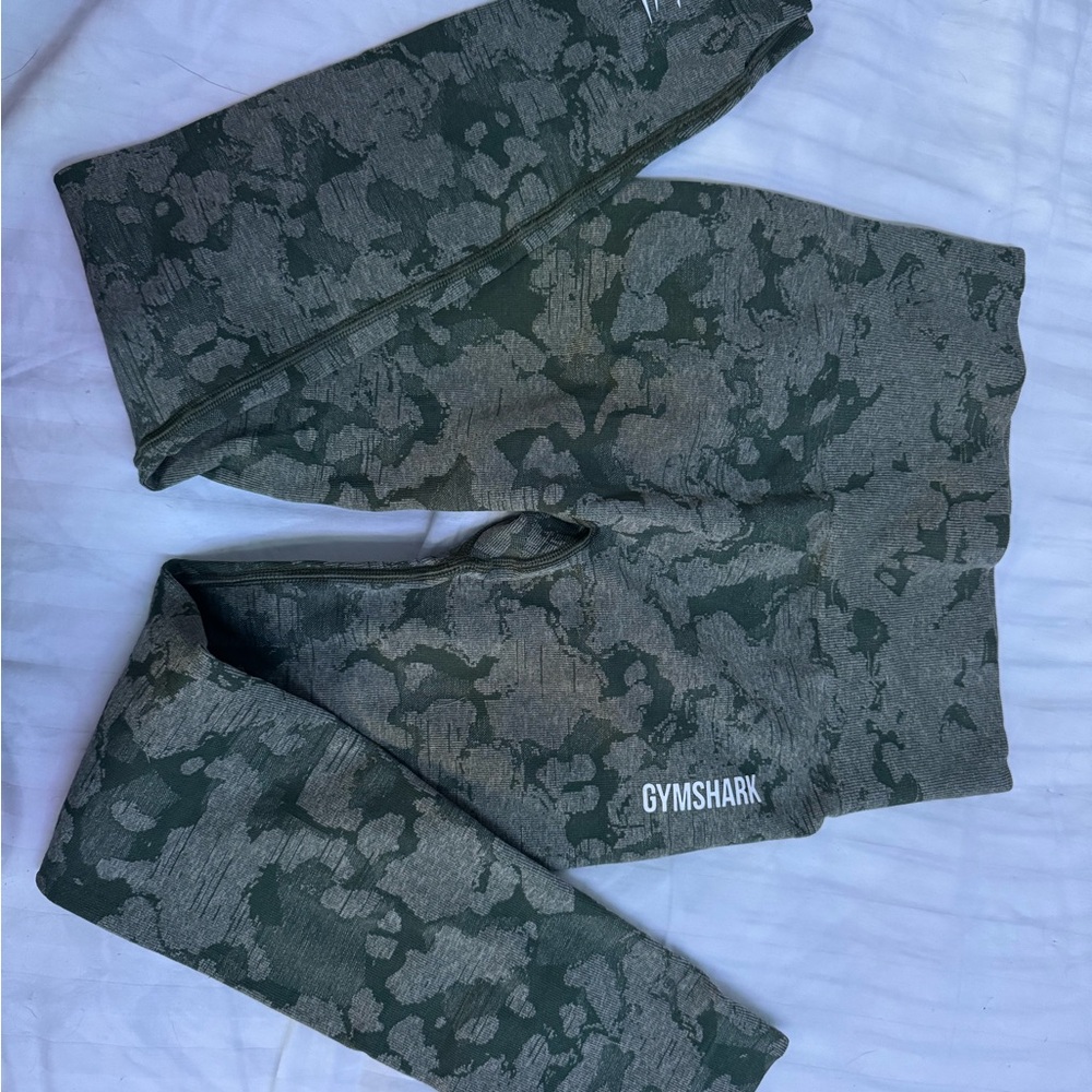 Gymshark Camo Print Leggings